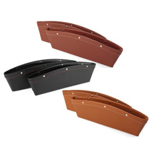 Car Seat Gap Crevice Leather Organizer