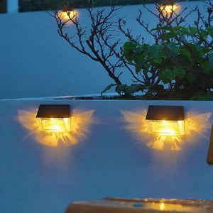 Solar Powered Butterfly Shadow Wall Lamp