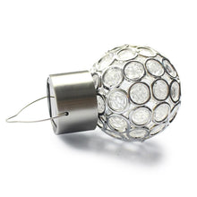 2pcs Solar Powered Hanging Ball Light