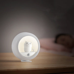 Adjustable Brightness Motion Sensing Cat Night Light