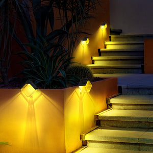 Solar Powered Deck Fence Lamp