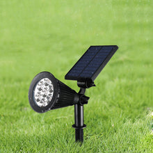 7 LED Changing Color Solar Spotlight