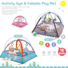 Baby Fitness Frame Puzzle Crawling Game Blanket