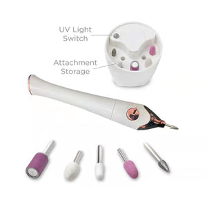 Electric Nail File Set with Stand