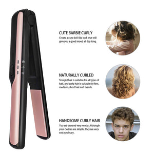 USB Rechargeable Portable Travel Ceramic Hair Straightener