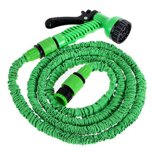 Expandable Garden Hose with Spray Gun
