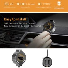Wireless FM Transmitter with Dual Car Charger
