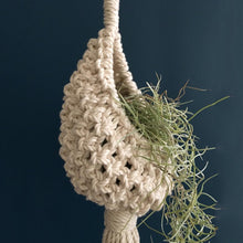 Hand-Woven Macrame Wall Hanging Planter