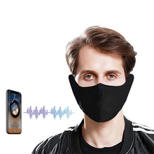 Washable Fabric Musical Bluetooth Face Mask