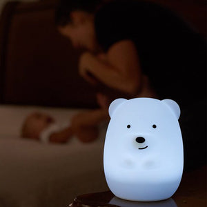 USB Rechargeable Cute Animal Silicone Lamp