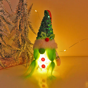 Christmas Faceless Doll Glowing Pendants