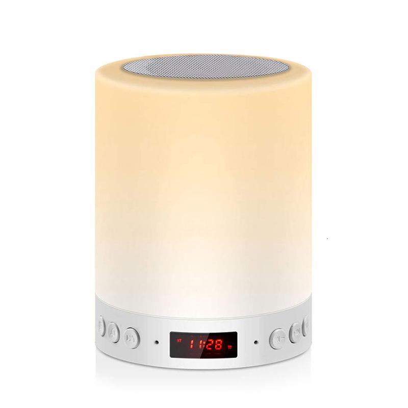 Touch Control LED Night Light with Bluetooth Speaker