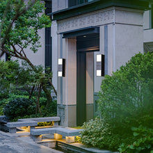 Solar Luminescent Outdoor Patio Wall Lamp