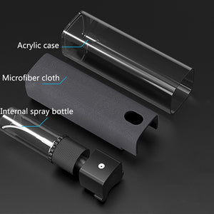 2in1 Microfiber Screen Cleaner Spray Bottle