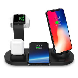 3-in-1 Wireless Charging Dock for Apple Watch and Airpods