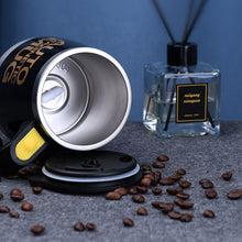 Battery Operated Magnetic Stainless-steel Self Stirring Mug