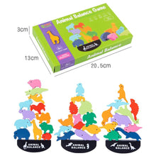 Wooden Animals Balance Stacking Toys