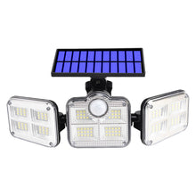 270° Wide Angle Three Head Motion Sensor Solar Lamp