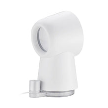 LED Bladeless Cooling Desktop Fan Mist Humidifier
