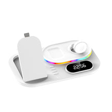 Wireless Fast Charger with Time Display Dock Station