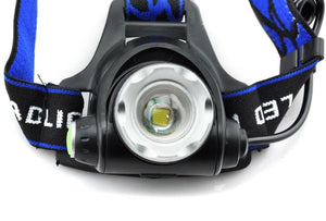 Rechargeable LED Head Torch - Groupy Buy
