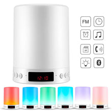 Touch Control LED Night Light with Bluetooth Speaker