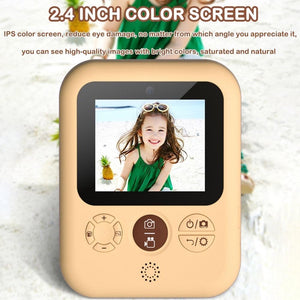 2.4 inch IPS HD screen Thermal Printing Kid's Camera