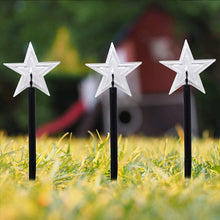 Pack of 5 Solar Powered Outdoor Decorative Stake Lights