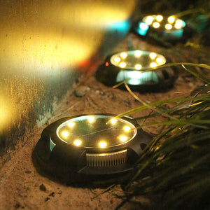 LED Solar Powered Driveway Dock Lights