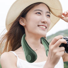 Portable Handsfree Bladeless Rechargeable Hanging Neck Fan