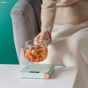 USB Heating Coasters Warmer Milk Tea Water Heating Pad