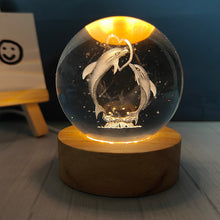 6cm 3D Crystal Ball LED Light