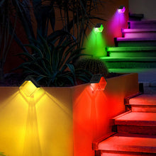 Solar Powered Deck Fence Lamp