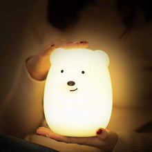 USB Rechargeable Cute Animal Silicone Lamp
