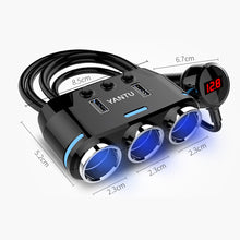 5-in-1 Cigarette Lighter Adapter USB Charger