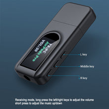 2-in-1 USB BT Transmitter with LCD Display