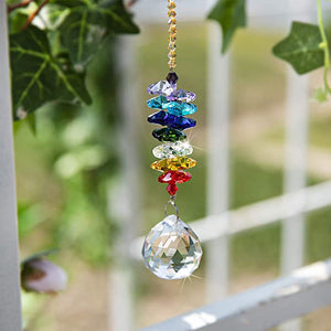 Chakra Suncatcher Hanging Bead Ornaments