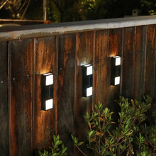 Solar Luminescent Outdoor Patio Wall Lamp