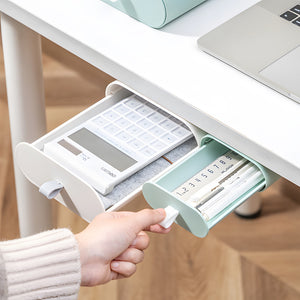 Office Desk Bottom Desktop Storage Box Organizer