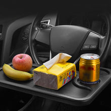 Car Steering Wheel Tray with Cup Holder