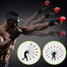 Head-mounted Combat Training Ball Bouncing Reaction Ball