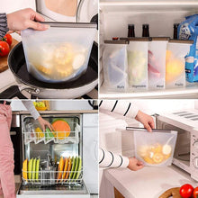 Big Price Drop!Clearance!! Silicone Sealed Bag Food Storage Bag 500ML