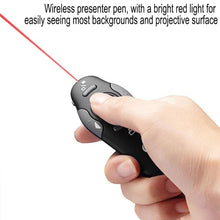 2.4G Wireless Red Laser Presenter Pointer Pen Battery Operated Remote Pointer