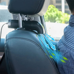 3 Speed Adjustable Universal Car Back Seat Fan
