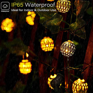 Solar Powered Moroccan Fairy Lights