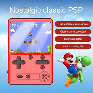 Retro Handheld Pocket 500 in 1 Video Game Console Mini Handheld Player