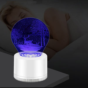3D Electric Bug Zapper Light