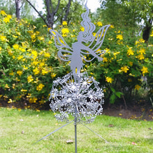 Garden Fairy Dancing On A Dandelion Sculpture