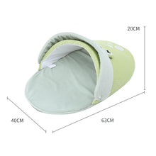 Cartoon Animal Slipper Shape Soft Nest Non-Slip Pet Bed