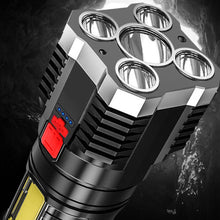 COB Rechargeable Long-range Spotlight
